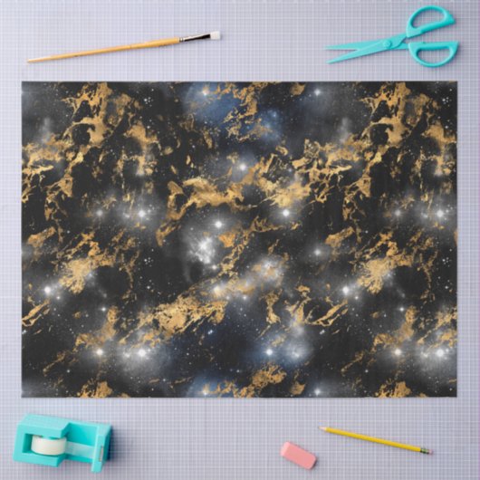 Marble Galaxy Series Design 4 Tissuepapier (Craft)