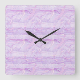 MARBLE GALAXY  VIERKANTE KLOK