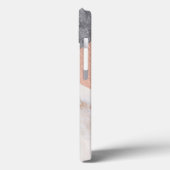 Marble Geometric Pattern Case-Mate iPhone Case (Achterkant / Links)
