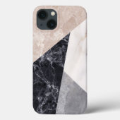 Marble Geometric Pattern Case-Mate iPhone Case (Achterkant)