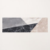 Marble Geometric Pattern Yogamat (Achterkant (horizontaal))