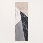 Marble Geometric Pattern Yogamat (Achterkant)