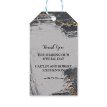 Marble Glitter Geometric bedankt