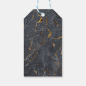 Marble Glitter Geometric bedankt Cadeaulabel (Achterkant)