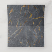 Marble Glitter Geometric Plaatskaartje (Binnenkant ongevouwen)