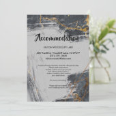 Marble Glitter geometrische behuizing aanpassen Kaart (Staand voorkant)