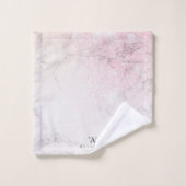 Marble Glitter Personalized Bad Handdoek (Wasdoekje)