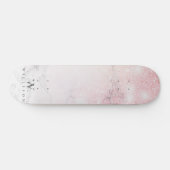 Marble Glitter Personalized Persoonlijk Skateboard (Horizontaal)