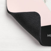 Marble Glitter Roos Mosaic Muismat (Hoek)