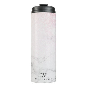 Marble Glitter Specialized design Thermosbeker