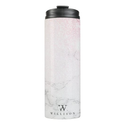 Marble Glitter Specialized design Thermosbeker (Voorkant)