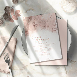 Marble Glitter Wedding Roos Gold ID644