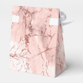 Marble Glitter Wedding Roos Gold ID644 Bedankdoosjes (Achterkant)