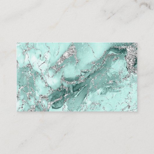 Marble Glitter Wishing Well V3 Blauwgroen ID644 Informatiekaartje (Achterkant)