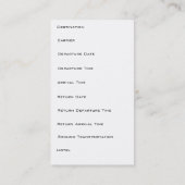 Marble_global Reisbureau & Agency_blue Visitekaartje (Achterkant)