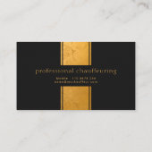 Marble Gold Column Exquvoortreffelijke Simple Chau Visitekaartje (Achterkant)