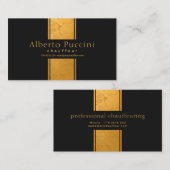 Marble Gold Column Exquvoortreffelijke Simple Chau Visitekaartje (Voorkant / Achterkant)