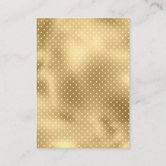 Marble Gold Foil Lace QR Code RSVP Weduwwebsite Informatiekaartje (Achterkant)