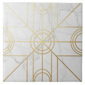 Marble & Gold Harmony Tegeltje (Voorkant)