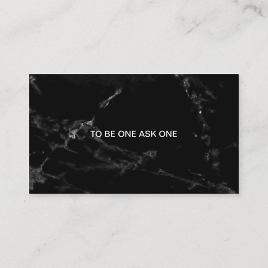 Marble Gold Masonic Visitekaartjes | Freemason (Achterkant)