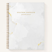 Marble Gold Notitieboek (Voorkant)