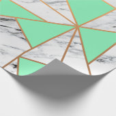 Marble Golden Mosaic Cadeaupapier (Hoek)