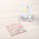 Marble Golden Mosaic Kartonnen Onderzetters (Insitu)