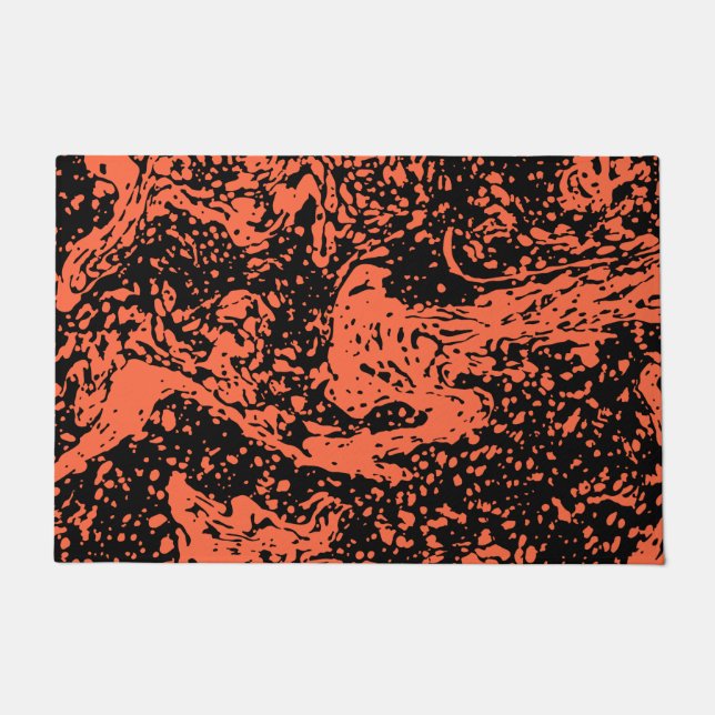 Marble Granite Textion Natuur Cute Deurmat (Voorkant)