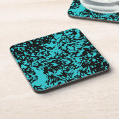 Marble Granite Texture Blue Bier Onderzetter (Linkerzijde)