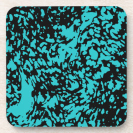 Marble Granite Texture Blue Bier Onderzetter
