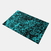 Marble Granite Texture Blue Deurmat (Schuin)