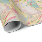 Marble Granite Texture Colorful Cadeaupapier (Rol Hoek)