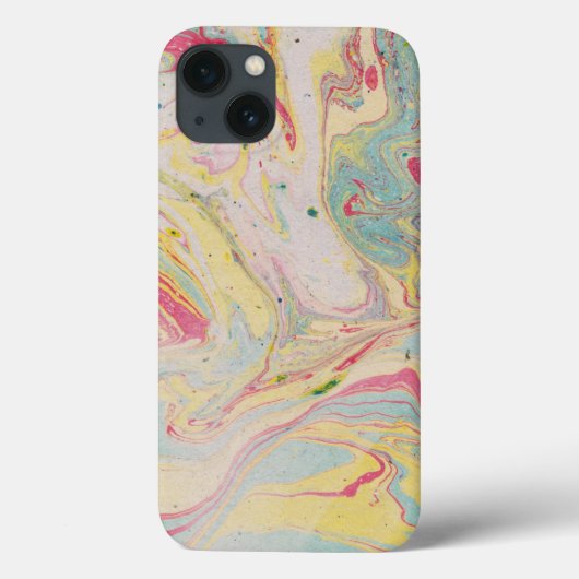 Marble Granite Texture Colorful Case-Mate iPhone Case (Achterkant)