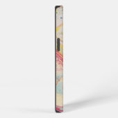 Marble Granite Texture Colorful iPhone Hoesje (Rechterkant)