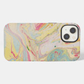 Marble Granite Texture Colorful iPhone Hoesje (Achterkant horizontaal)