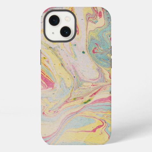 Marble Granite Texture Colorful iPhone Hoesje (Achterkant)