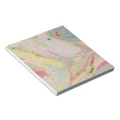 Marble Granite Texture Colorful Notitieblok (Schuin)