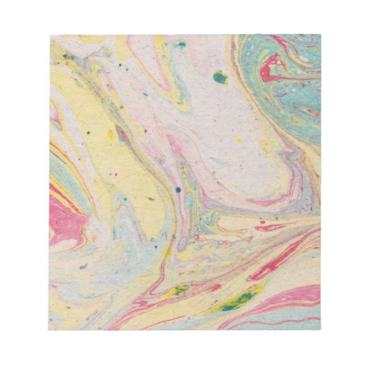 Marble Granite Texture Colorful Notitieblok (Voorkant)