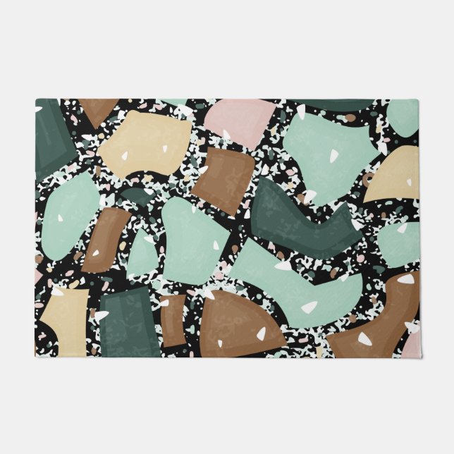 Marble Granite Texture Deurmat (Voorkant)