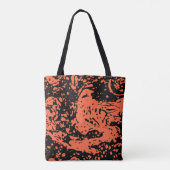 Marble Granite Texture Natuur Tote Bag (Achterkant)