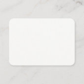 Marble Hair en Makeup Visitekaartje (Achterkant)