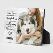 Marble Herembrance Keepomwille Pet Memorial Foto Fotoplaat (Zijkant)