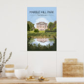 Marble Hill Park Twickenham Reisposter Poster (Keuken)