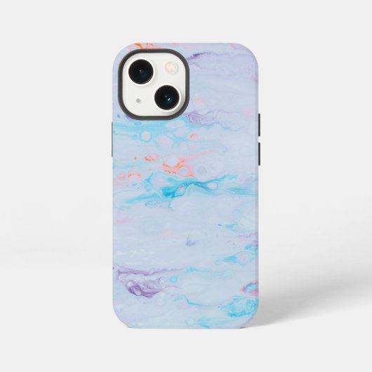 Marble Hoesje-Mate Barely Daar Apple iPhone 13 min Hoesje (Achterkant)