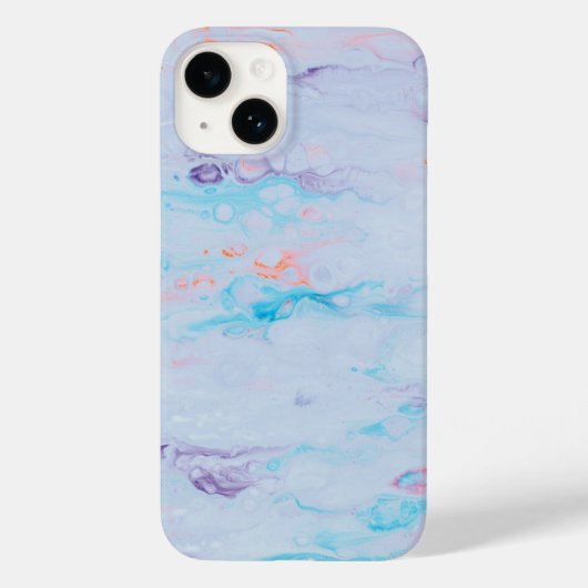 Marble Hoesje-Mate Barely Daar Apple iPhone 14 Hoe Case-Mate iPhone Case (Achterkant)