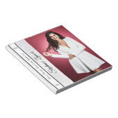 Marble Ice - Aangepast pakje met autograaf SM Notitieblok (Schuin)