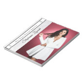 Marble Ice - Aangepast pakje met autograaf SM Notitieblok (Linkerzijde)