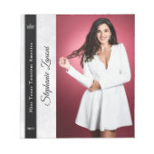 Marble Ice - Aangepast pakje met autograaf SM Notitieblok (Voorkant)