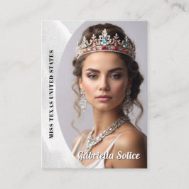 Marble Ice Pageant Platform Visitekaartje