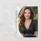 Marble Ice Promo Briefkaart voor Pageants (Voorkant / Achterkant)